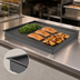 Thumbnail image #3 for Hatco Glo-Ray Built-In Rectangular Heated Shelf with Recessed Top, 24 x 30 Inch Usable Surface, Hardcoat Aluminum