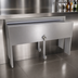 Thumbnail image #3 for Glastender 20-Inch Double Speed Rail Locking Cover (DSRC-20), Stainless Steel