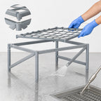 Thumbnail image #3 for Metro Super Erecta HP33K3 Wire Dunnage Rack with Lift-Off Mat, 36"W x 18"D x 14-1/2"H, Green Epoxy-Coated, 1600 lb. Capacity