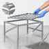Thumbnail image #3 for Super Erecta 36 Inch x 18 Inch Dunnage Rack with Lift-Off Mat, 14-1/2 Inch High, Metroseal 3 Epoxy-Coated, 1600 lb Capacity