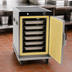 Thumbnail image #3 for Cres Cor Half-Height Insulated Mobile Heated Holding Cabinet for 18 x 26 Pans, 8-Pan Capacity, 120V