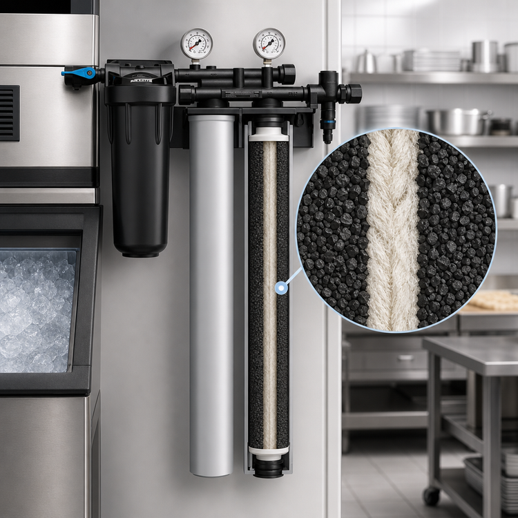 Product image #3 for Everpure QC7I PF Twin 4FC-S Commercial Ice Maker Water Filtration System