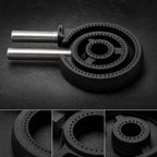 Thumbnail image #3 for Town Equipment 226131-24 3-Ring Replacement Burner/Nipple Assembly for Commercial Gas Range