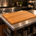 Thumbnail image #3 for John Boos Appalachian Red Oak Edge Grain Island Countertop, 120 x 30 x 1-1/2 Inch, Penetrating Oil Finish