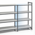 Thumbnail image #3 for Cambro Camshelving Basics Plus 4-Tier Solid Add-On Polymer Shelving Unit, 24