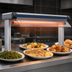 Thumbnail image #3 for Hatco Glo-Ray Unlighted Designer Dual Infrared Strip Heater, 45-1/2-Inch W, 6-Inch Spacing, 1.35 kW