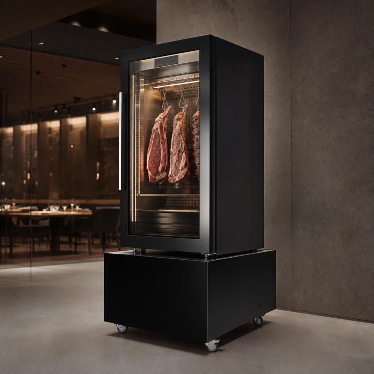 Product image #3 for DRY AGER Wheeled Podium Stand for Free-Standing UX 1500 / UX 1550 PRO (S) Dry Aging Cabinets