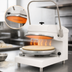 Thumbnail image #4 for DoughXpress DXM-W Manual Heated Pizza Dough Press, Up to 18-Inch Diameter, White