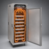 Thumbnail image #3 for hotLOGIX HL5-8 Half-Height 1-Compartment Insulated Heated Holding Cabinet with Solid Door, 16 x 12