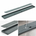 Thumbnail image #3 for Advance Tabco DRKR-12 12-Inch Stainless Steel Bar Drink Rail with Removable Perforated Grate