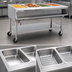 Thumbnail image #3 for Eagle Group Portable Electric Sealed Well Hot Food Table, 66-Inch Open Base, 4 Wells