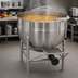 Thumbnail image #3 for Legion LS-60 60-Gallon Stationary Direct Steam Kettle with Full Jacket and Tri-Leg Base