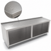 Thumbnail image #3 for John Boos Open Front Cabinet Base Work Table, 120 x 24 Inches, 16-Gauge Stainless Steel Top, 1-1/2 Inch Rear Riser