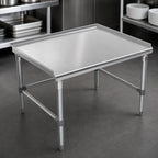 Thumbnail image #3 for John Boos GS6-2424SBK 24" x 24" x 24" Stainless Steel Equipment Stand, 16-Gauge Type 300 Top, Adjustable Bracing
