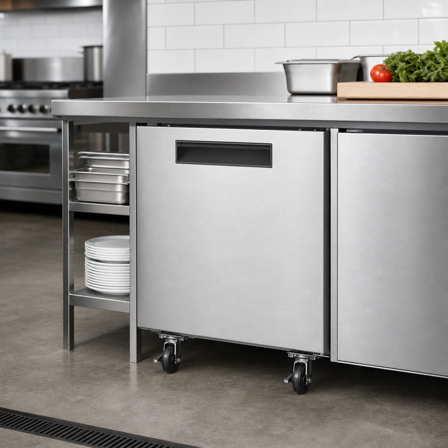 Compact One-Door Undercounter Design