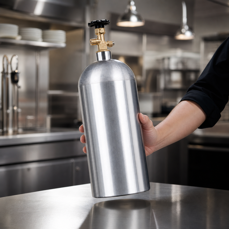 Product image #3 for 5 lb. Empty Aluminum CO2 Cylinder