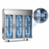 Thumbnail image #3 for Victory Elite V-Core Top-Mount 3-Section Glass Door Reach-In Freezer, 78 Inches Wide, 69.1 Cu. Ft.