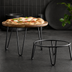 Thumbnail image #3 for American Metalcraft Loft Collection Rubberized Round Pizza Stand, 9.8 Inch Diameter x 7 Inch Height