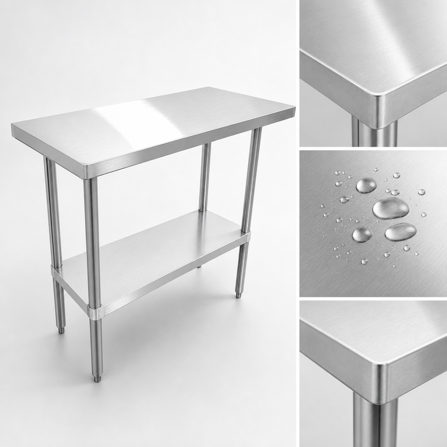 16 Gauge 304 Stainless Steel Top