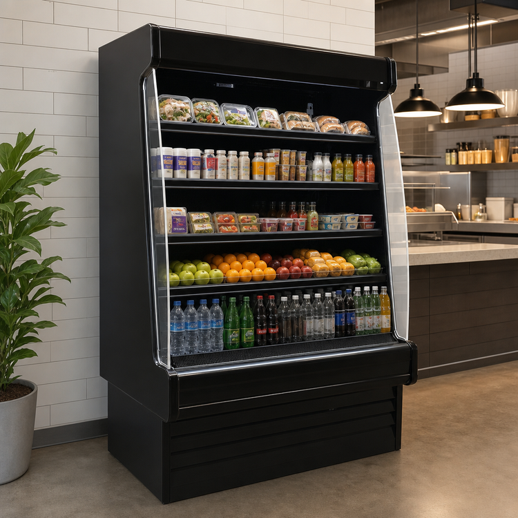 Product image #3 for Howard-McCray 35E Series 63-Inch Wide Multi-Purpose Open Merchandiser