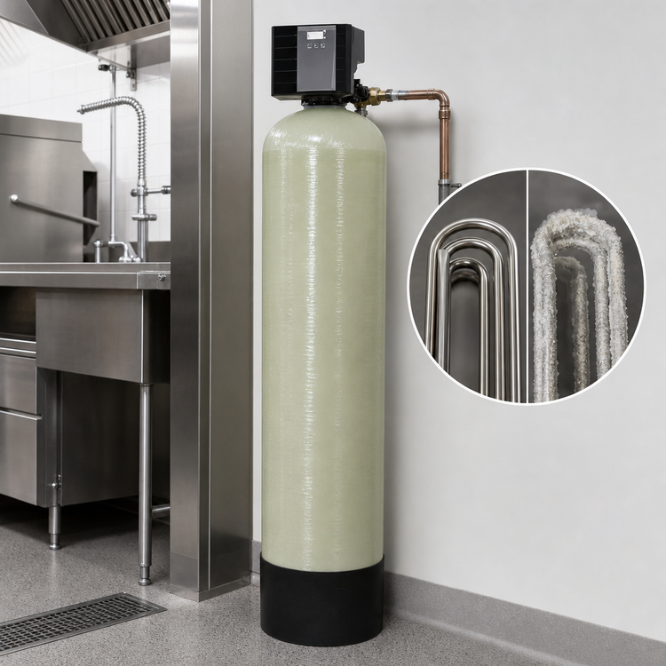 Product image #3 for Antunes WSS-1252 Commercial Point-of-Entry Water Softener System, 2 Cubic Foot, 15 GPM