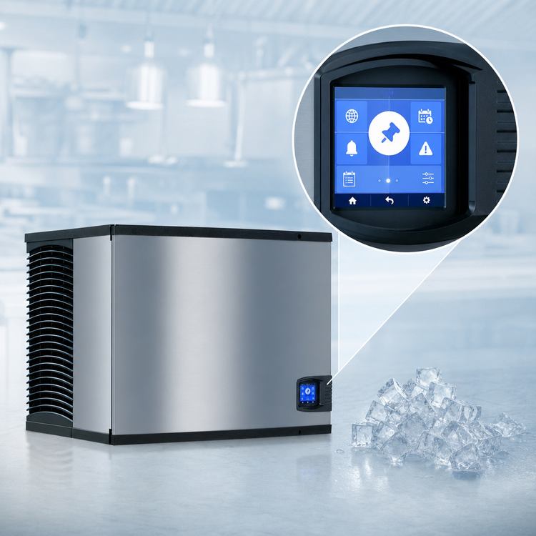 Product image #3 for Manitowoc Indigo NXT IDT0500A Dice Cube Ice Maker, Air-Cooled, Self-Contained, 520 lb. per 24 Hours