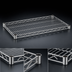 Thumbnail image #3 for 24-Inch x 24-Inch Stainless Steel QuadTruss Wire Shelf, 800 lb Capacity
