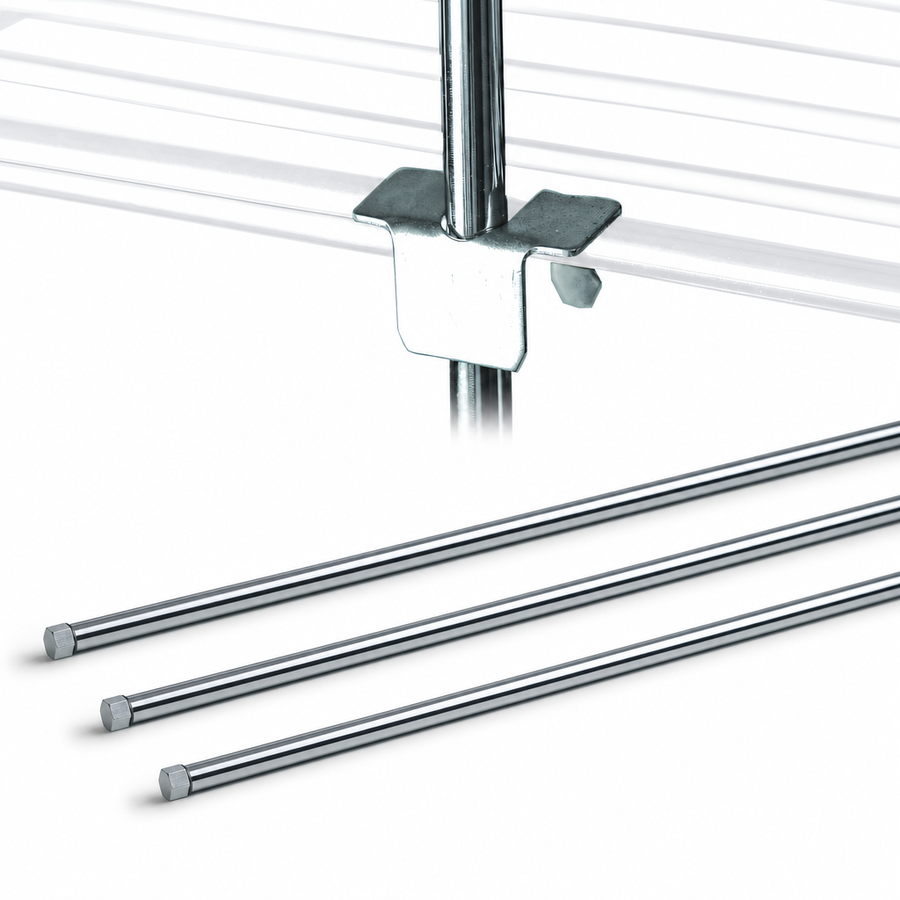 Three 84-Inch Rods