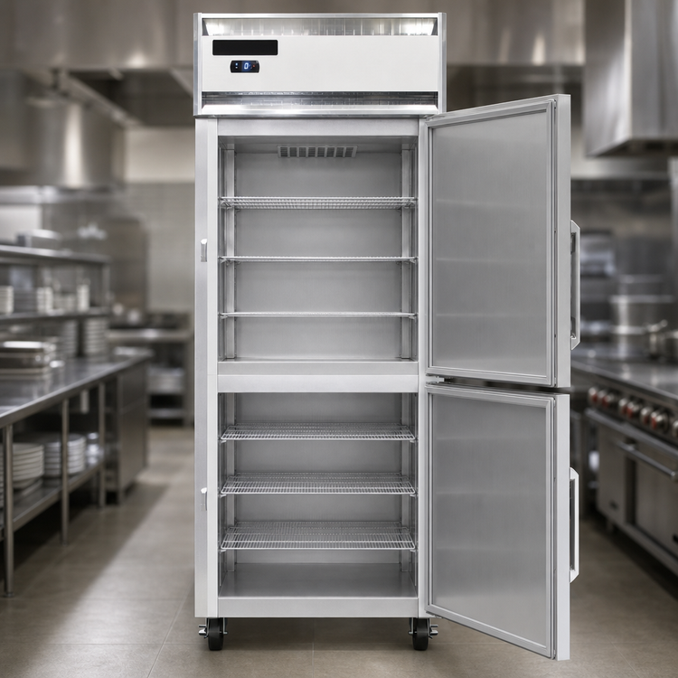 Product image #3 for Continental Refrigerator 1FESNSAHD One-Section Extra-Wide Shallow Depth Reach-In Freezer