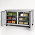 Thumbnail image #3 for Turbo Air PRO Series Two-Section Undercounter Refrigerator, 15.5 Cu. Ft., Solid Doors, 60-1/4 Inch Wide