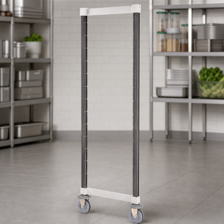 Product image #3 for Cambro Camshelving Elements XTRA High Density Mobile Post Kit