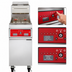 Thumbnail image #4 for Vulcan PowerFry5 High-Efficiency Freestanding Gas Fryer, 21-Inch, 65-70 lb Capacity, Computer Controls