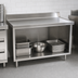 Thumbnail image #3 for Eagle Group Spec-Master Marine Series Underbar Open-Front Cabinet Base Work Table, 72 x 30 Inches