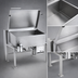 Thumbnail image #3 for Legion Combi-Pan Insulated Gas Tilting Skillet, 21.3-Gallon, 10° Tilt, Open Frame