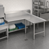Thumbnail image #3 for John Boos Pro-Bowl L-Shaped Island Clean Dishtable, 60 x 72 Inches, Left-to-Right