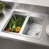 Thumbnail image #3 for John Boos Pro-Bowl 2-Compartment Drop-In Stainless Steel Sink, 33 x 22 x 12 Inches