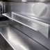 Thumbnail image #3 for Sapphire Manufacturing 120 Inch x 18 Inch Wall-Mounted Stainless Steel Shelf, 18/400 Series