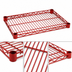 Thumbnail image #3 for Eagle Group Stand-Outs Decorative Wire Shelf with QuadTruss, 60W x 24D, Red Epoxy