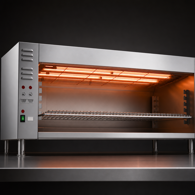 Product image #4 for Vulcan 50-Inch Electric Quartz Infrared Cheesemelter with 4 Rack Positions