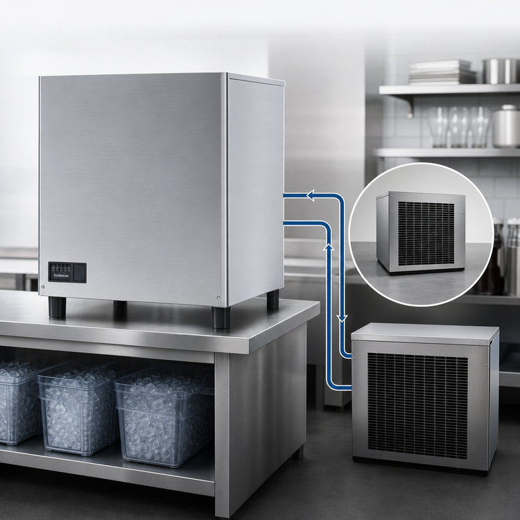 Product image #3 for Scotsman Prodigy ELITE Modular Cube Ice Maker, Remote, Medium Cube, 996 lb/24 Hr
