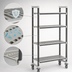 Thumbnail image #3 for Cambro Camshelving Elements XTRA High Density 4-Tier Mobile Starter Unit, 24
