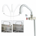Thumbnail image #3 for Fisher 14-Inch Swing Spout Add-On Faucet with Lever Handle and 4-Inch Riser