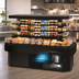 Thumbnail image #3 for Elements Island Self-Serve Refrigerated Merchandiser, 60.5 Inch Wide, 3-Tier, Self-Contained