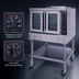 Thumbnail image #3 for Lang Strato Series Full-Size Single-Deck Gas Convection Oven with Solid State Controls