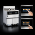 Thumbnail image #3 for Henny Penny F5 Electric Open Fryer with Built-In Filtration, 2-Well, 30 lb. Per Vat Floor Model