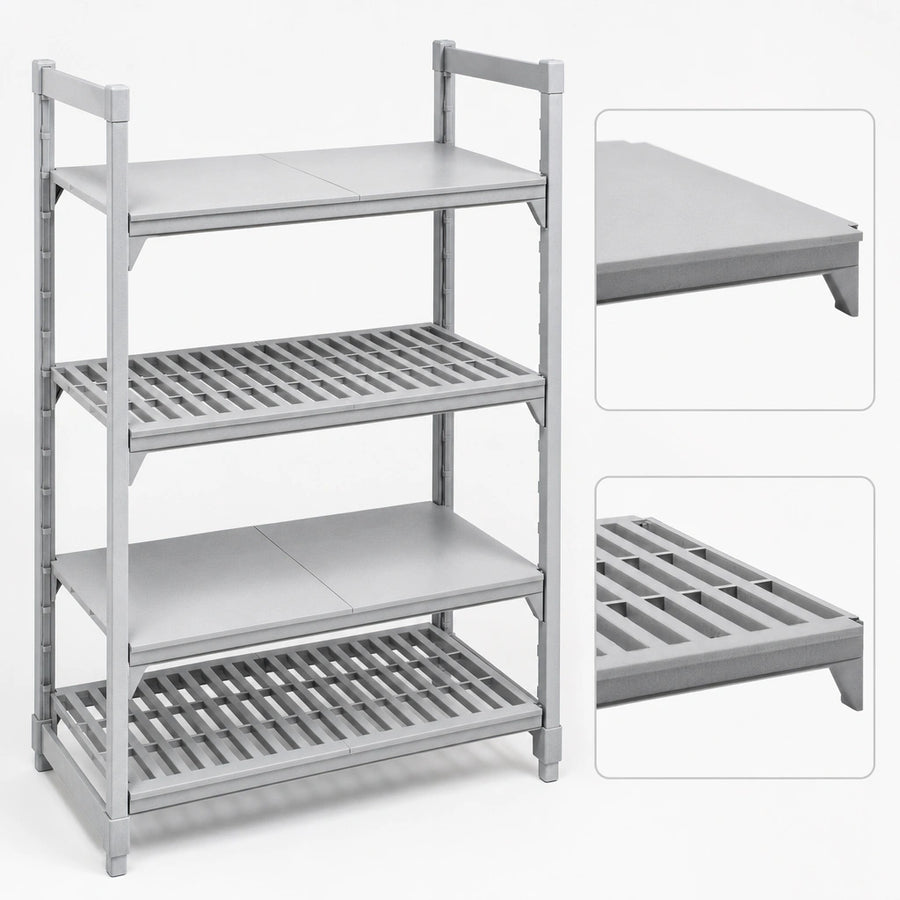 Vented and Solid Shelf Plates