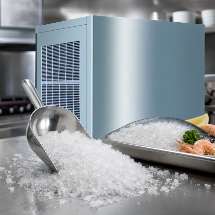 Product image #3 for Manitowoc RFK1300AZ Flake-Style Air-Cooled Self-Contained Ice Maker, 1,264 lb/24 hr
