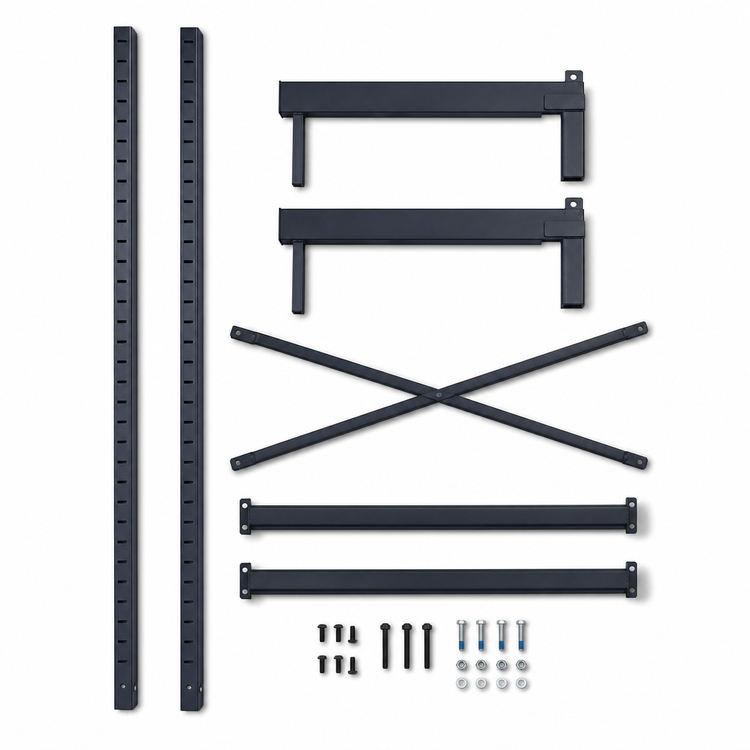 Product image #3 for Metro SmartLever 86-Inch High Stationary Starter Base Kit for 54 x 21 Shelves