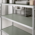 Thumbnail image #3 for Eagle Group Valu-Gard 48 Inch x 14 Inch Solid Shelf, Green Epoxy Coated Galvanized Steel, 600 lb Capacity