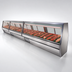 Thumbnail image #3 for Howard-McCray 40E Series 8-Foot Remote Full-Service Red Meat Service Case, Stainless Steel, LED